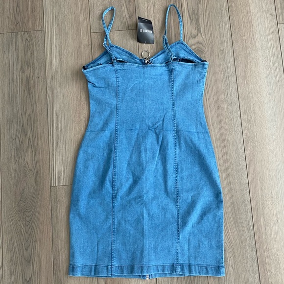 BNWT Forever21 Denim Dress (Size M) - Picture 2 of 3